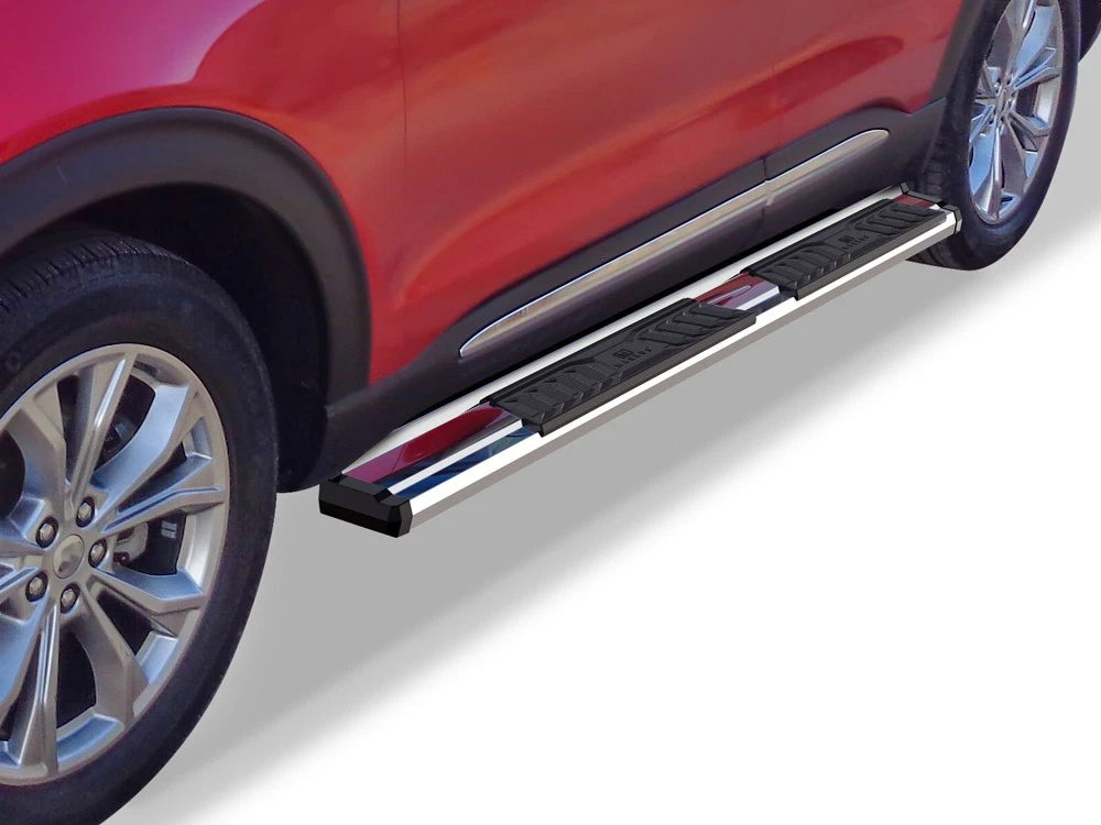 Set of 2 Chrome Board Side Steps for Ford Explorer (2020–2026)