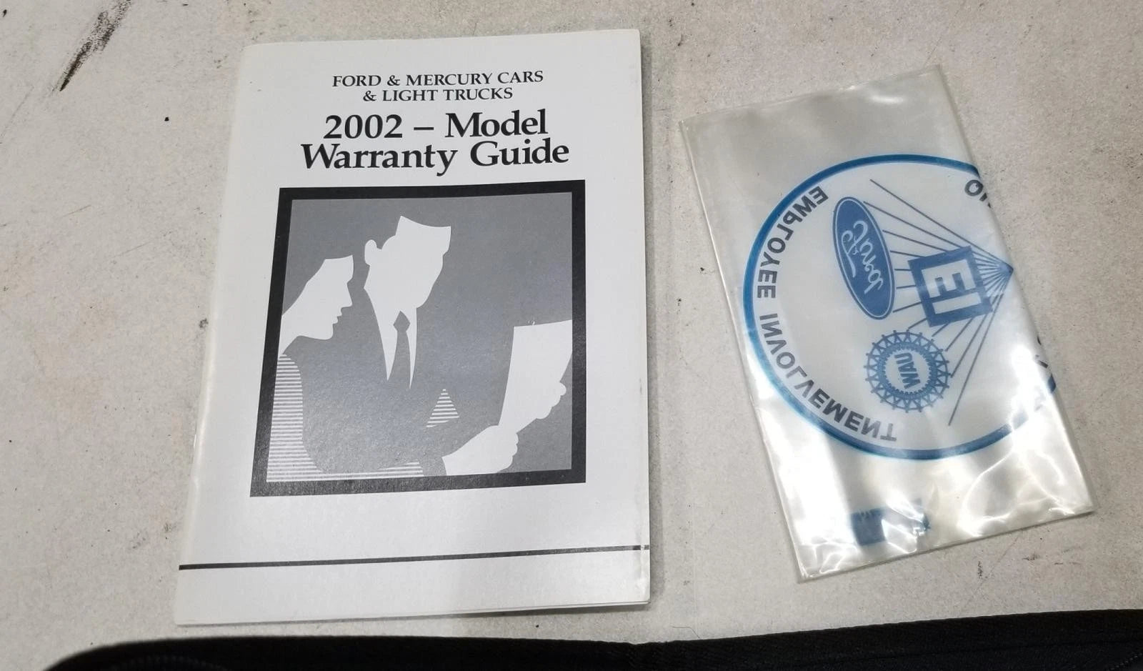 Owners Manual Inserts and Case for Ford Explorer (2002)
