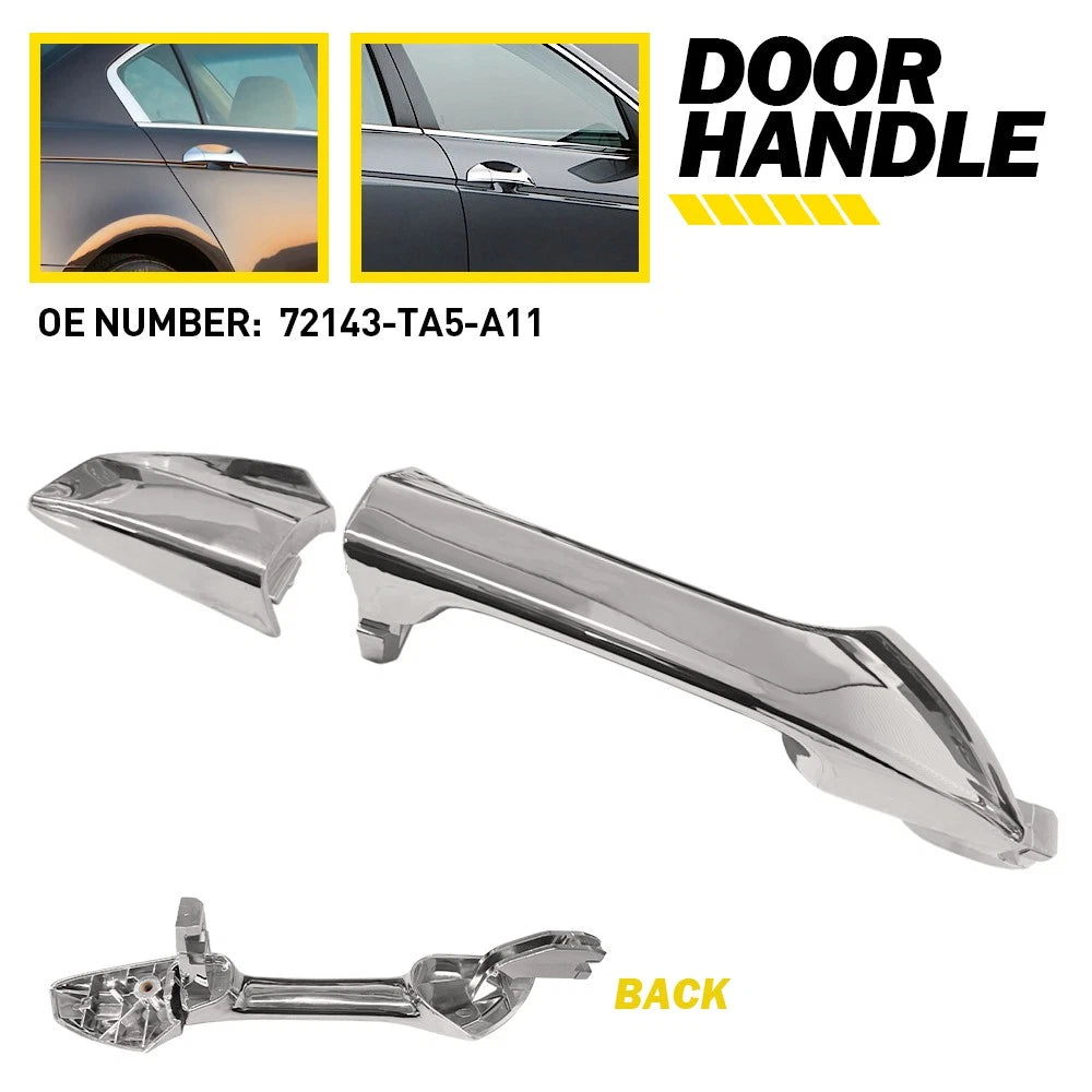 Chrome Exterior Door Handle for Honda Accord (2008–2012) H
