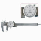 3PCS 6 Inch Dial Caliper Stainless Steel Shockproof Gauge for Automotive