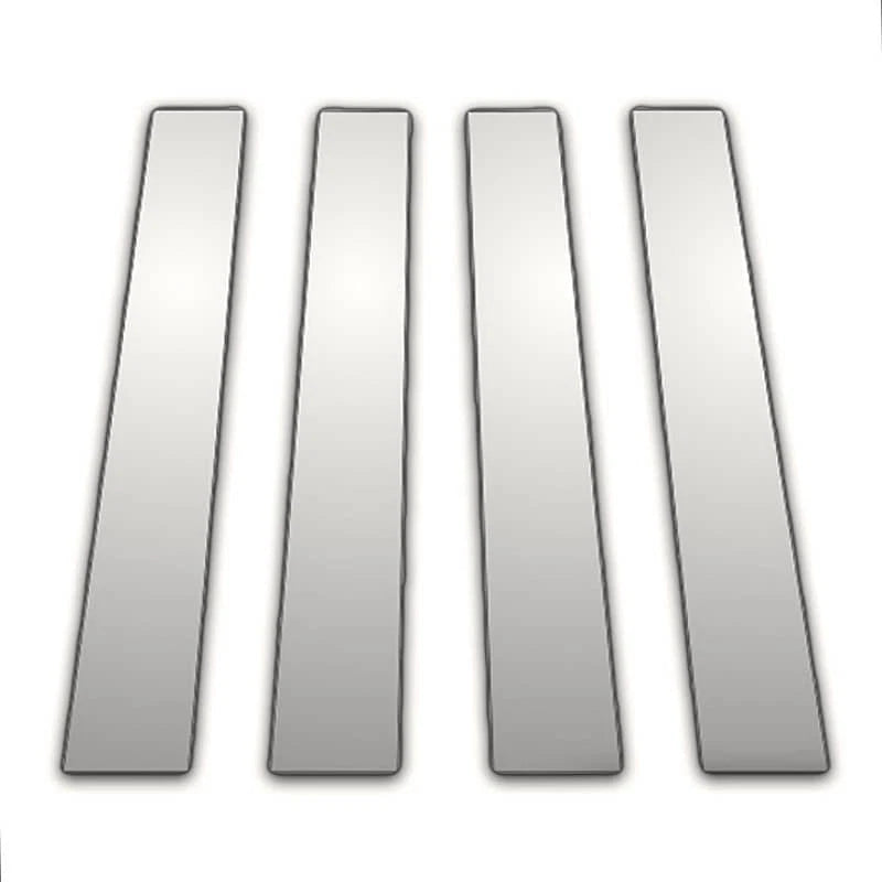 4Pc Chrome Pillar Post Covers for Dodge Durango (2011–2019)