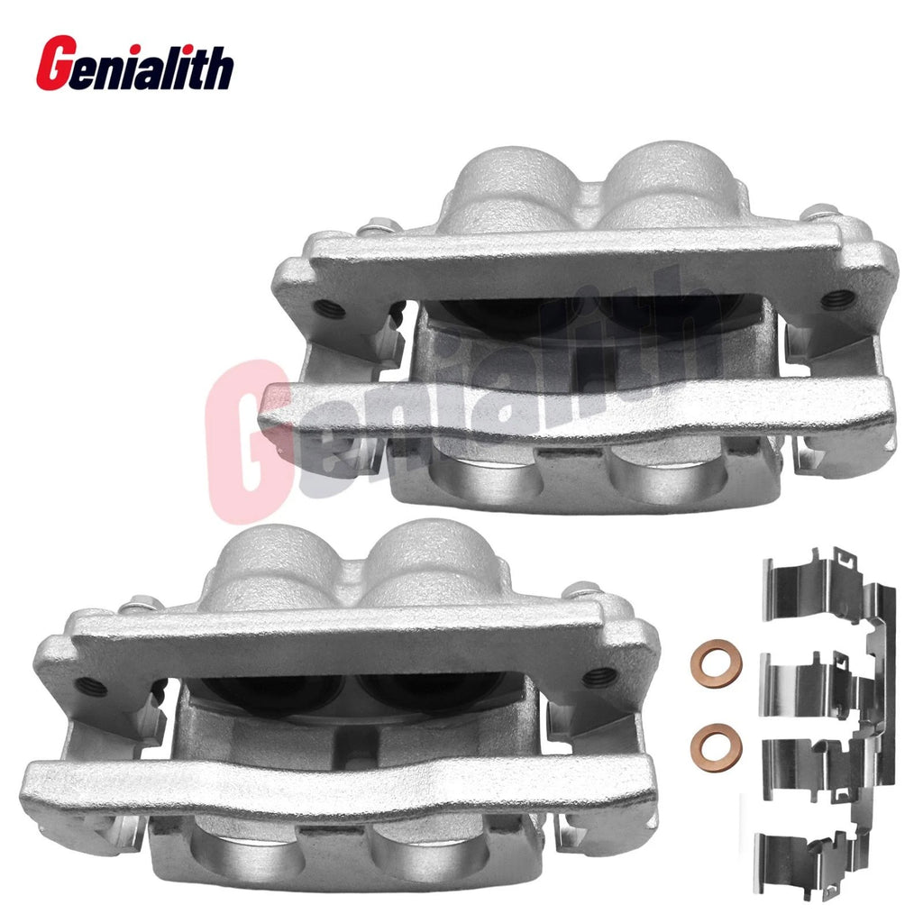 Front Disc Brake Calipers w/ Bracket for Chevrolet Traverse GMC Acadia (2007–2016)