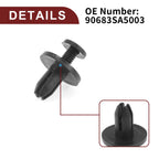 25 Pcs Front Fender Skirt Clip for Honda Prelude (1992–1996)
