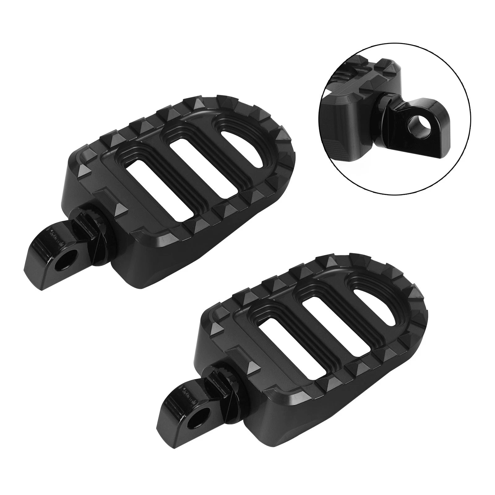 Front Footrests Foot Pegs for Harley Dyna Sportster 883 Electra Glide