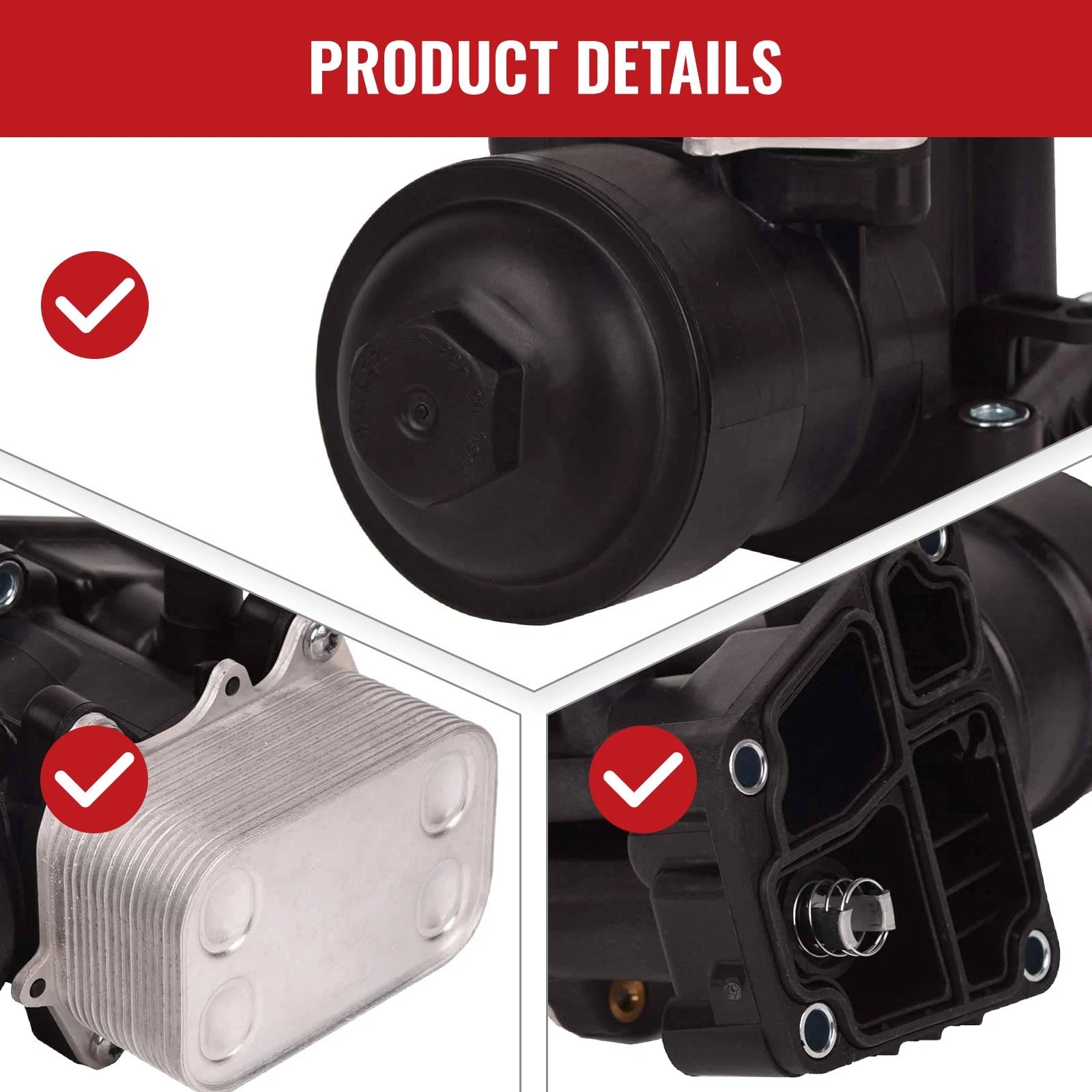 Oil Filter Housing for VW Passat TDI 2.0L L4 (2012-2014)