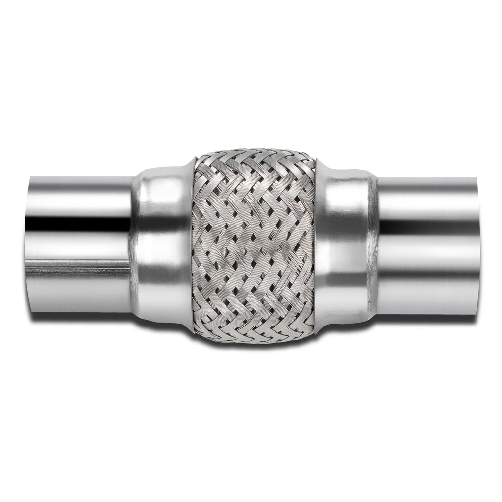 2.5" OD 16-Gauge Stainless Steel Flex Pipe for Custom Exhaust (Fits )