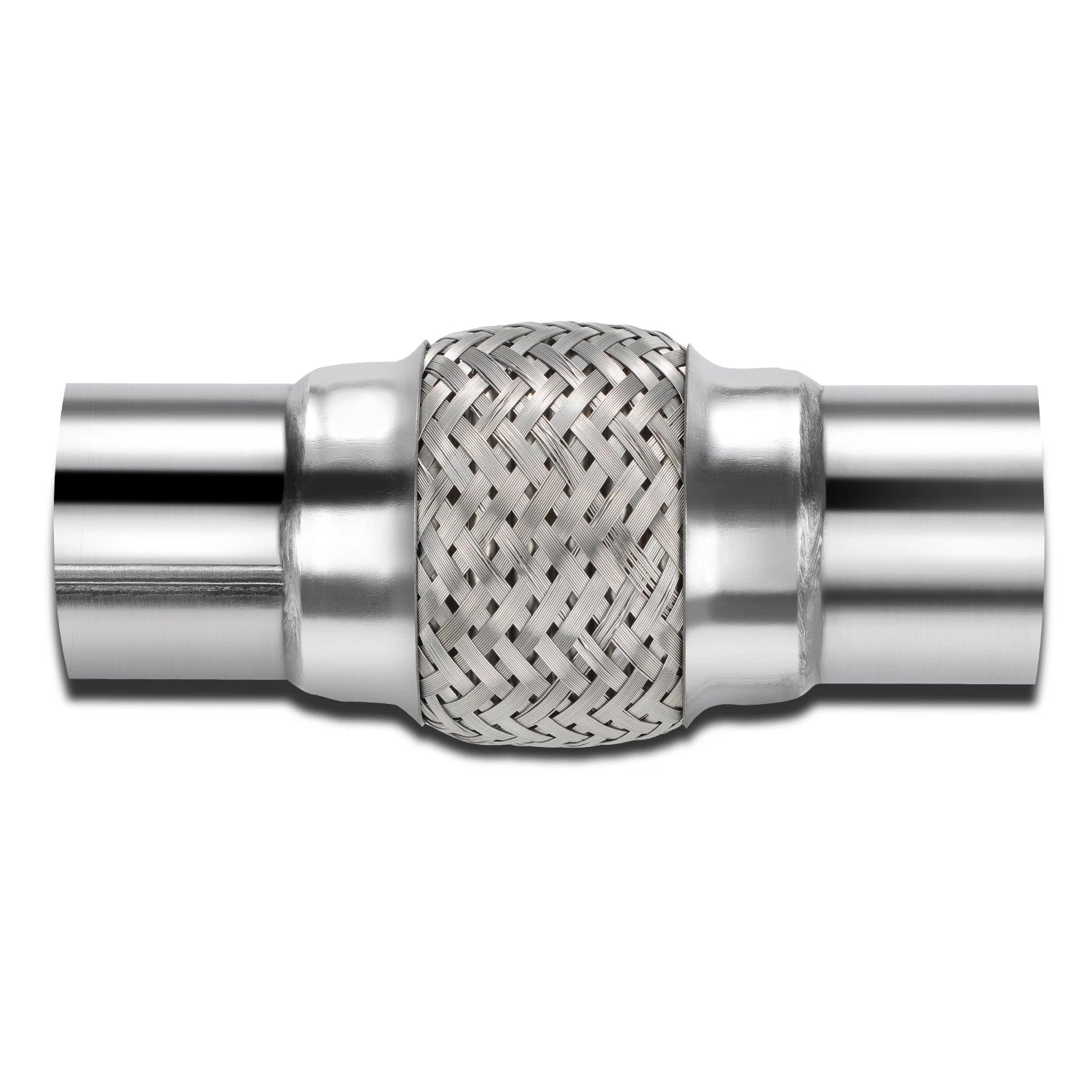 2.5" OD 16-Gauge Stainless Steel Flex Pipe for Custom Exhaust (Fits )