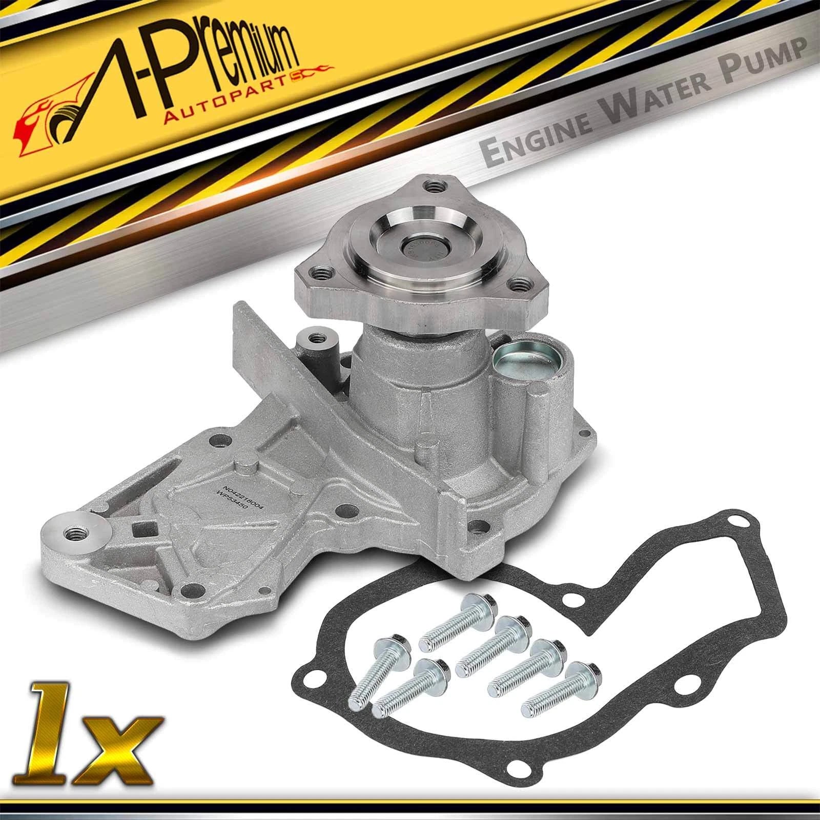 Water Pump with Gasket & Bolt for Ford Escape (2017–2019) Fusion (2014–2020)