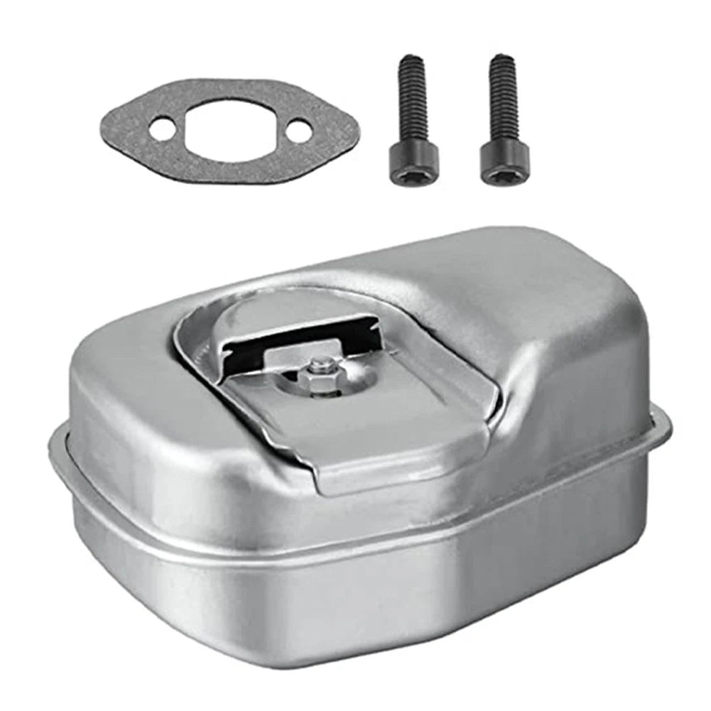 Exhaust Muffler for Jonsered Chainsaws 545 18 08 43 (with Installation Kit)