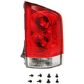 Tail Light for Nissan Armada (2005–2015) with Bulb, Passenger Side