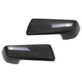Upper Top Half Mirror Cover for GMC Sierra 1500 (2019–2024) Carbon Fiber