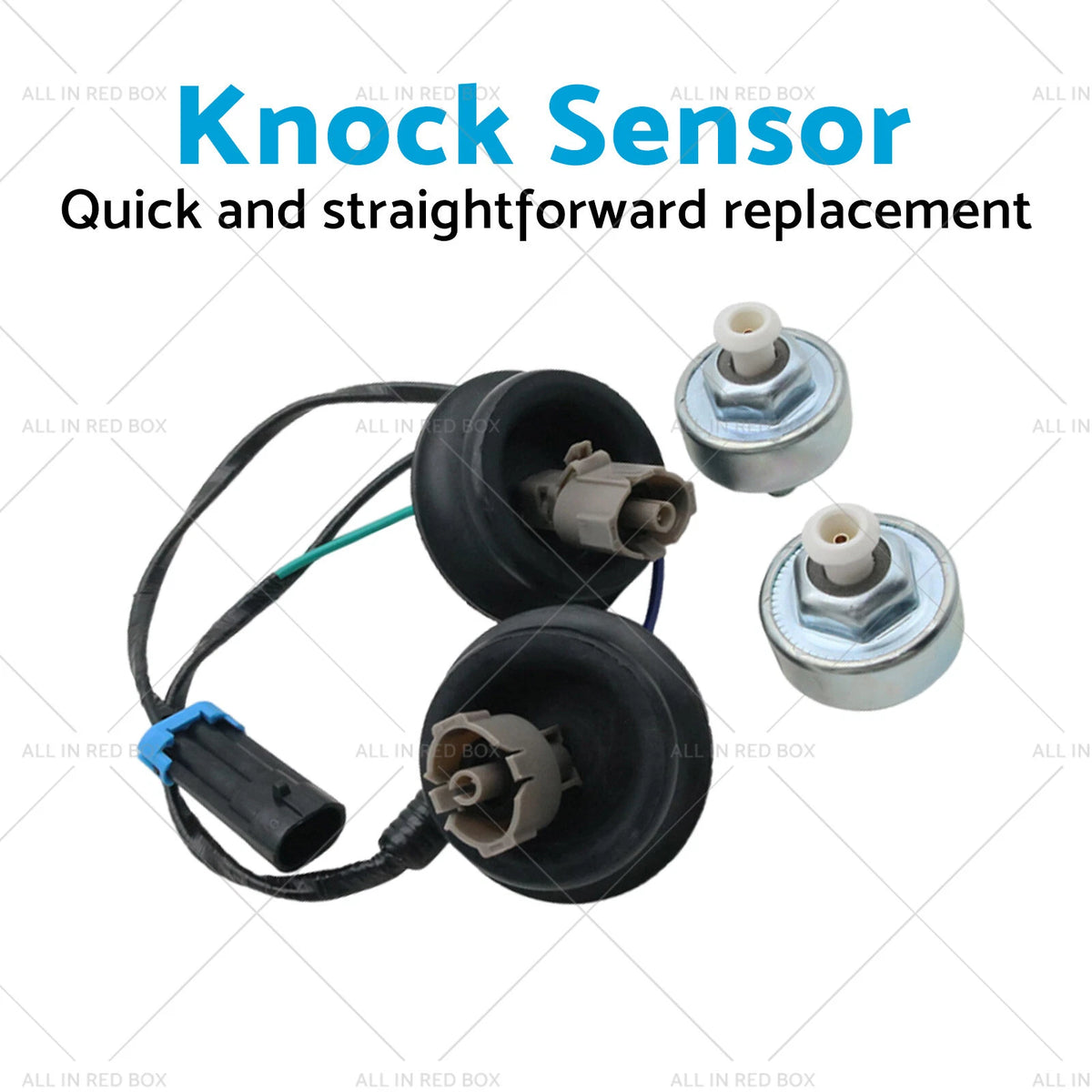 2X Knock Sensors for Chevy Silverado Express GMC (12589867, 213-3521)