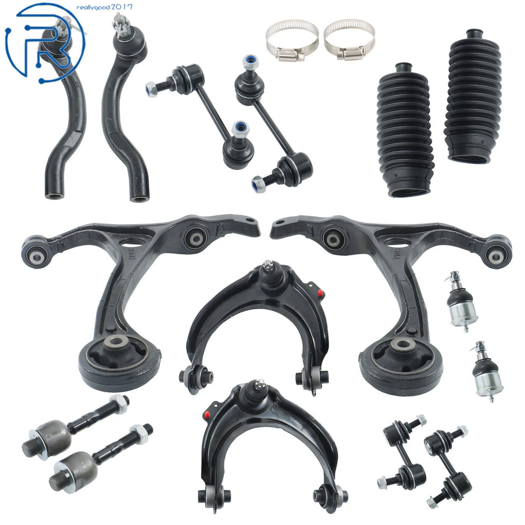 Control Arm Tie Rod Sway Bar Ball Joint Kit for Acura TL (2004–2006)