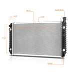 OE Aluminum Radiator DPI-1799 for Chevrolet Lumina APV/Silhouette/Trans Sport (1996)