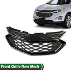 Front Bumper Upper Grille for Chevrolet Equinox (2018–2021) Black
