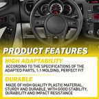 Set of 2 Door Handles for Kia Forte (2010–2013) Black