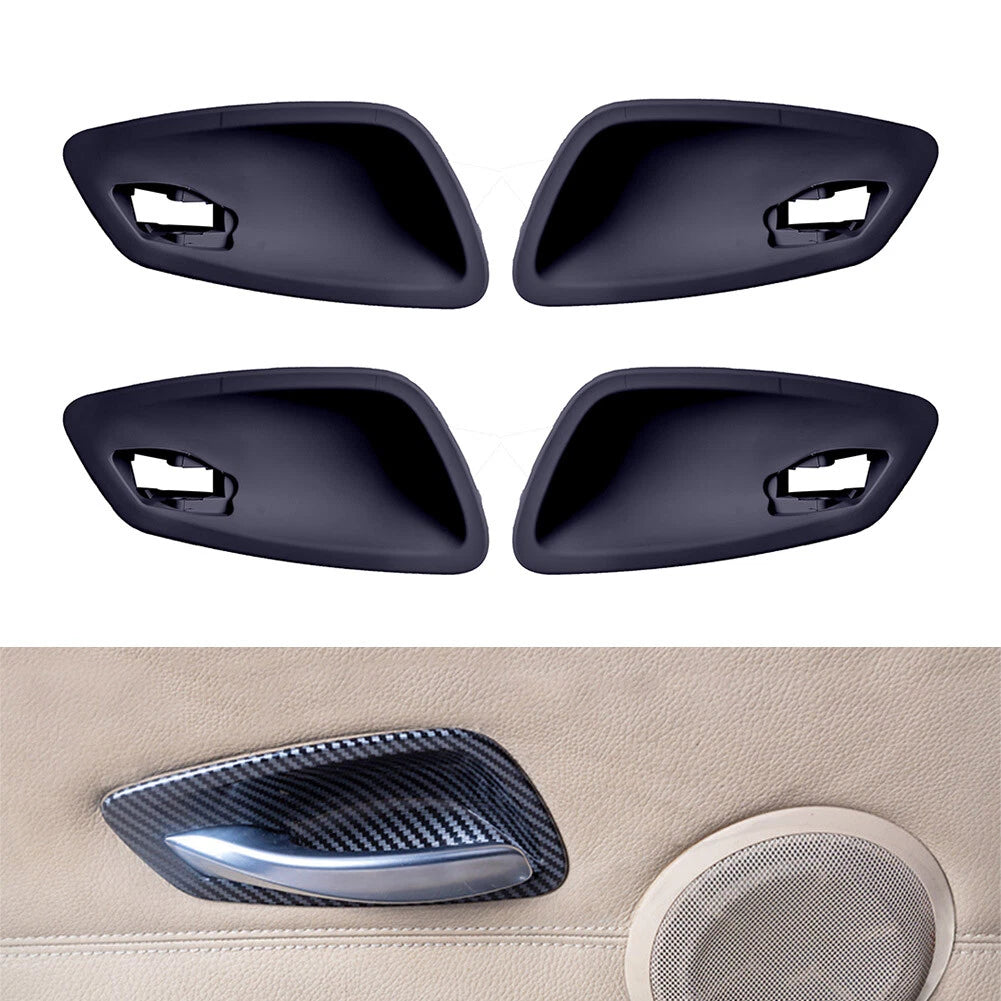 Set of 4 ABS Inner Door Handle Bowl Covers for BMW 3 Series E90 (2005–2012)