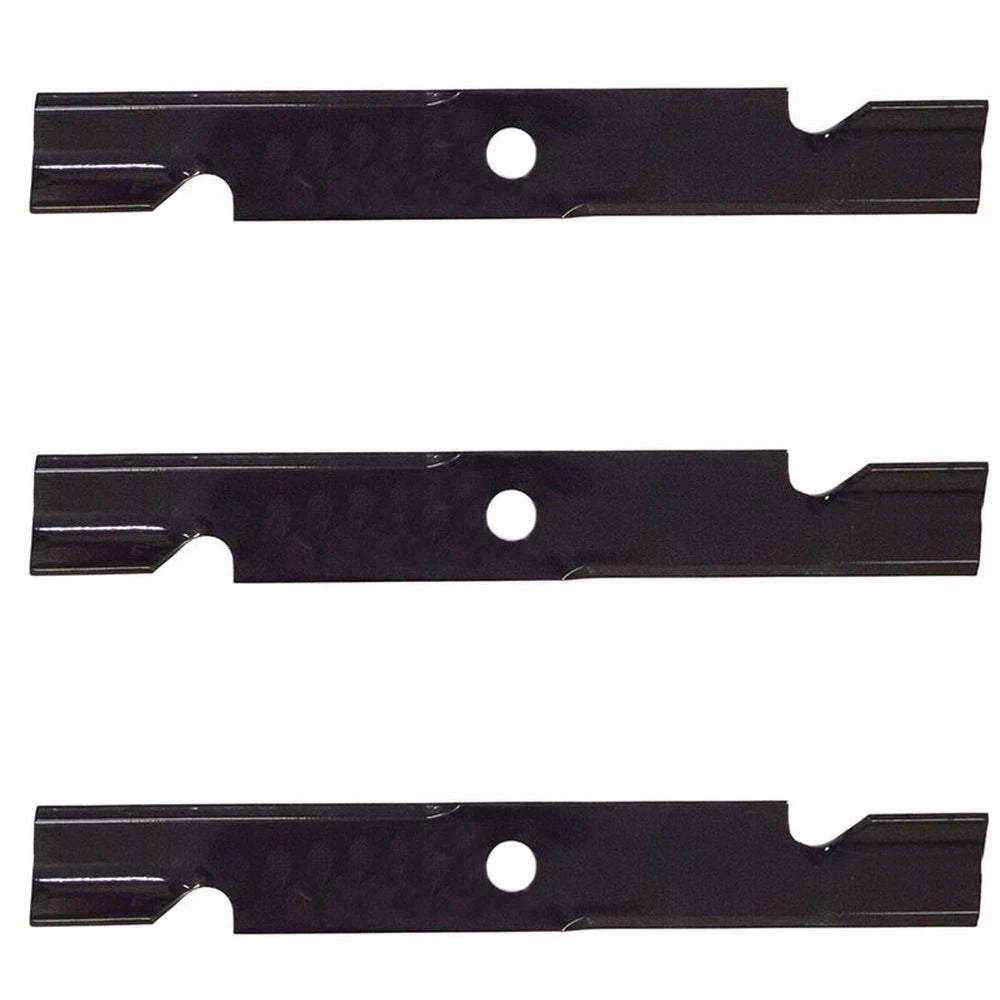 Set of 3 Notched Blades for Toro Titan Z5200 (2000–2023) 140-1242, 109-6873