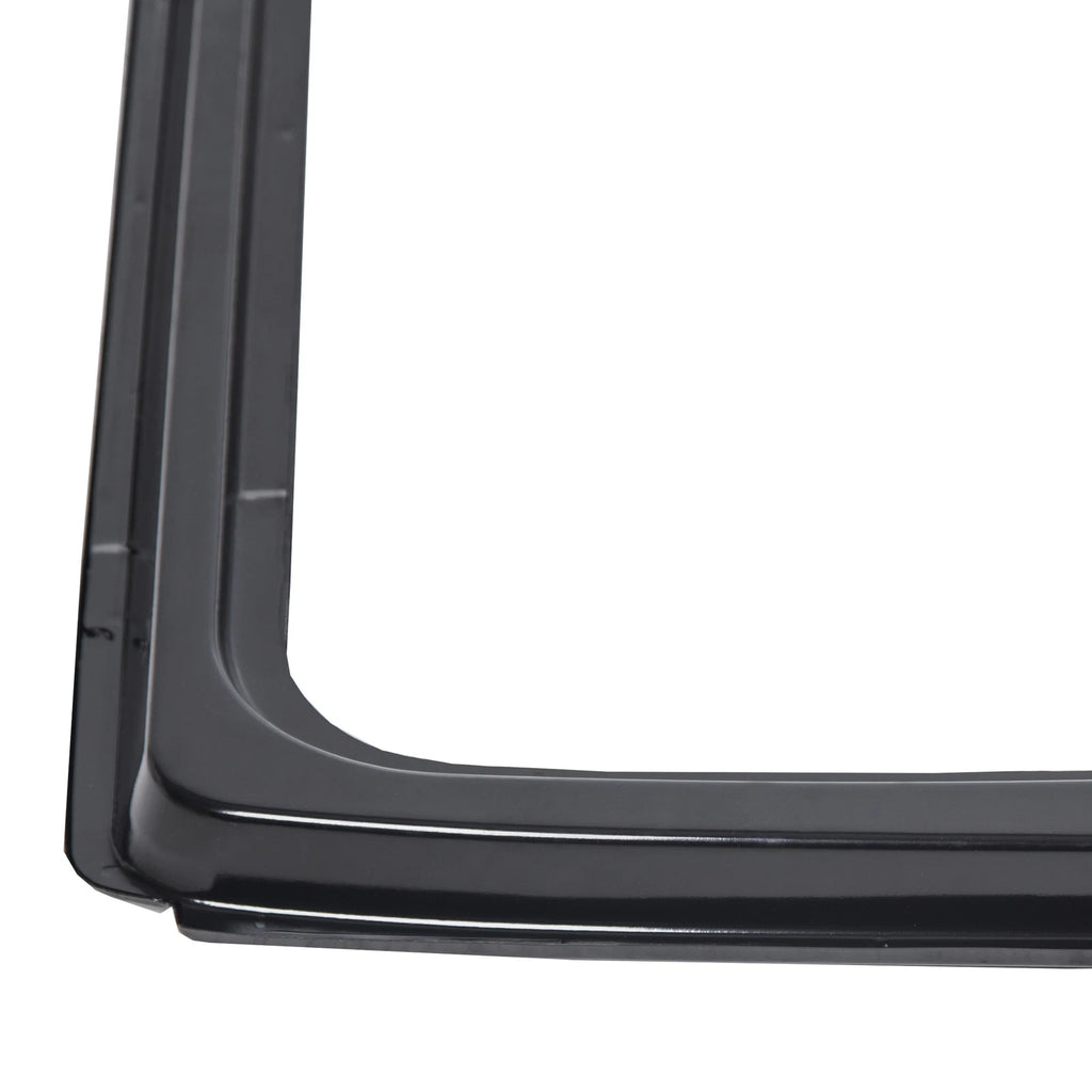 Black Steel Front Windshield Frame for Jeep Wrangler YJ (1987–1995)