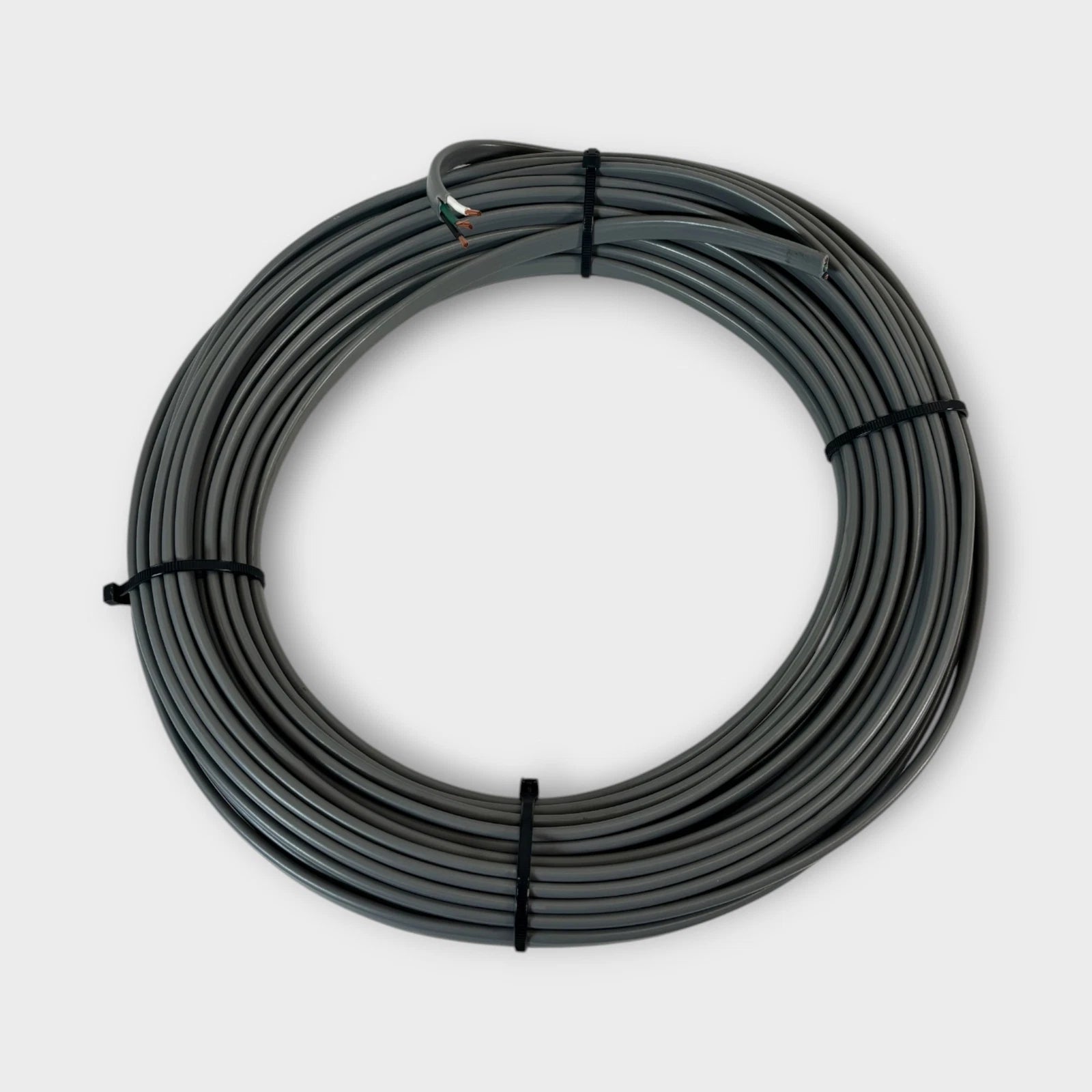 14 AWG Flat Marine Cable, 3 Conductors, Copper Wire, 100Ft