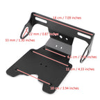 Aluminum License Plate Holder Frame for Yamaha Tenere 700 (2019–2021)