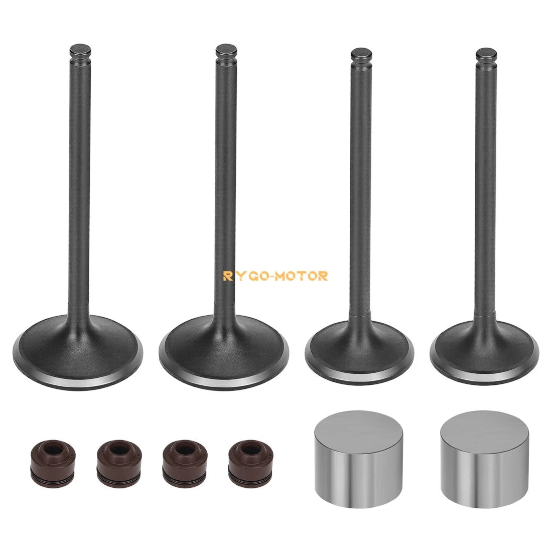 Intake & Exhaust Valve Kit with Lifter for Honda CRF250R CRF250X (2004–2017)