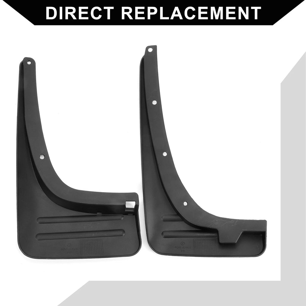 Set of 2 Mud Flap Splash Guards for Toyota RAV4 L (2004–2005)