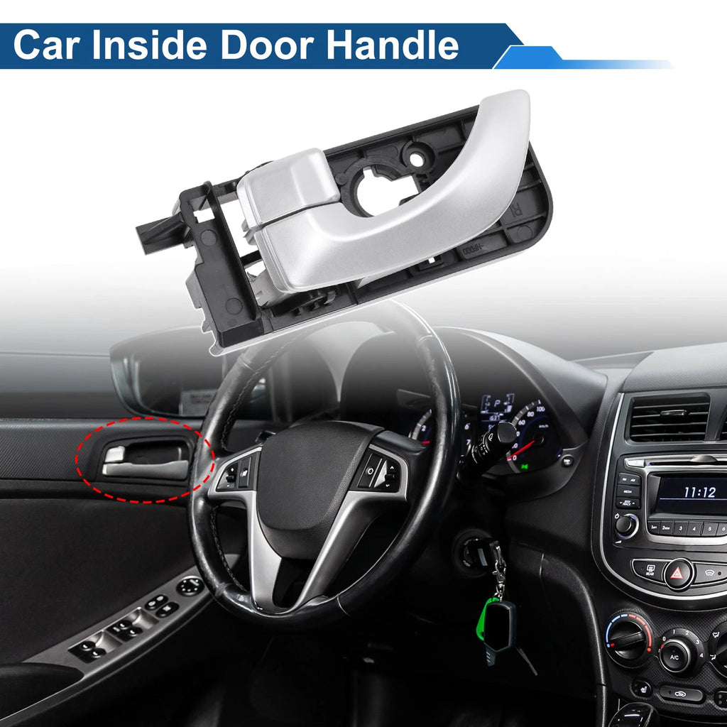 Rear Left Passenger Side Interior Door Handle for Hyundai Sonata (2011–2014) No. 836103K020