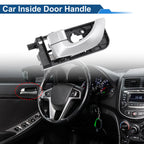 Rear Left Passenger Side Interior Door Handle for Hyundai Sonata (2011–2014) No. 836103K020