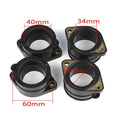 Set of 4 Carburetor Adapter Holders for Kawasaki ZRX 1100 (1997–2001)