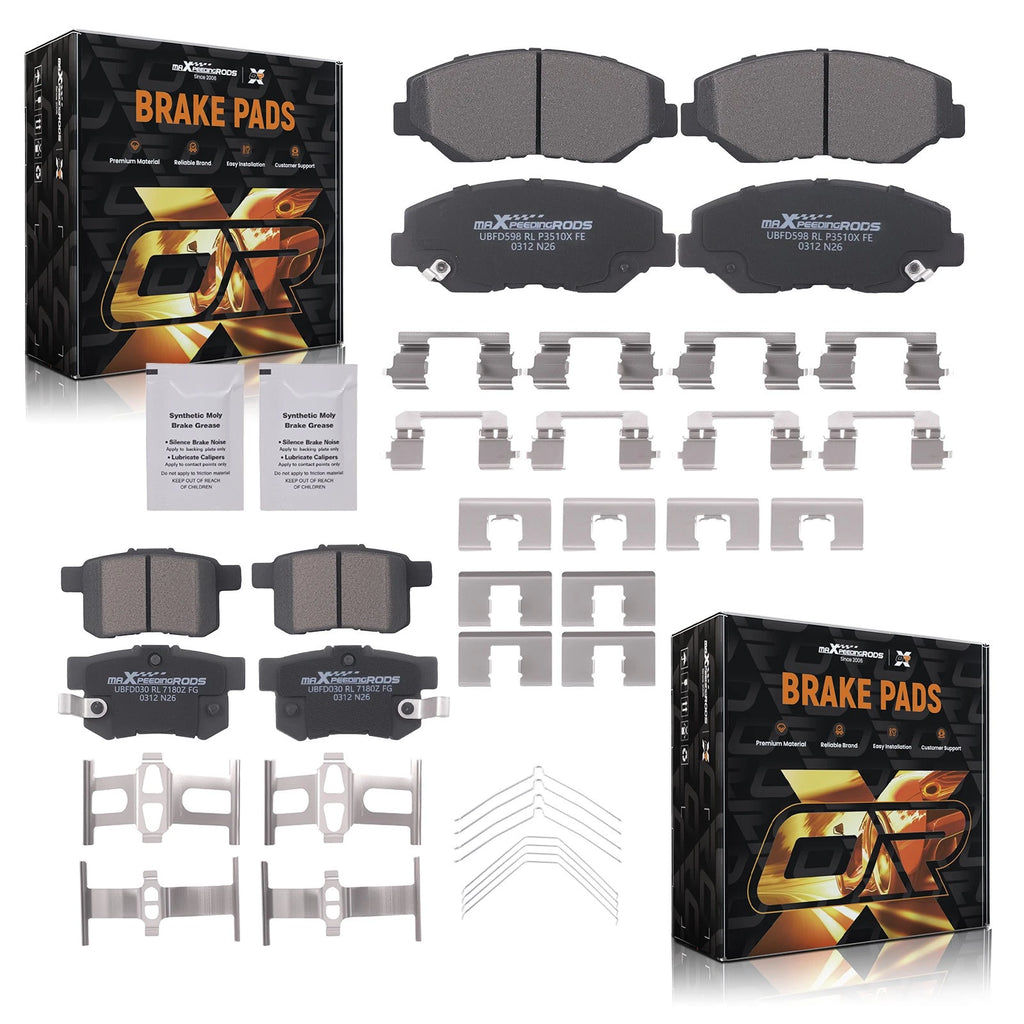 Ceramic Brake Pads Set for Honda Accord (2003–2007) & Civic (2012–2015)