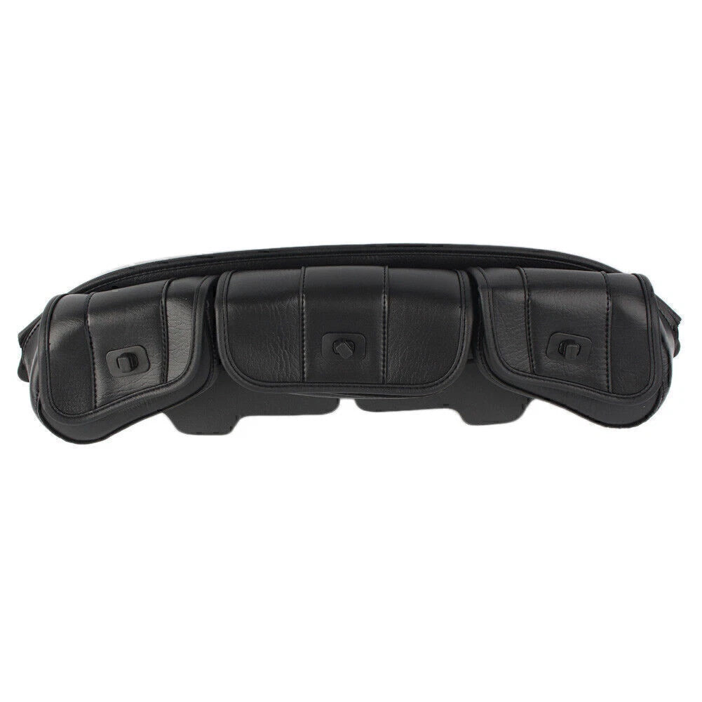 3 Pocket Windshield Fairing Pouch Bag for Harley Touring Electra Glide (1996–2013)