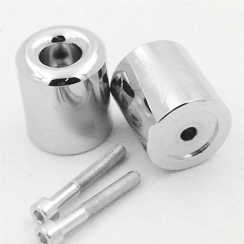 Bar End Handlebar Slider for Yamaha R1 (1998–2012) / R6 (2006–Up) / FJR1300 Chrome