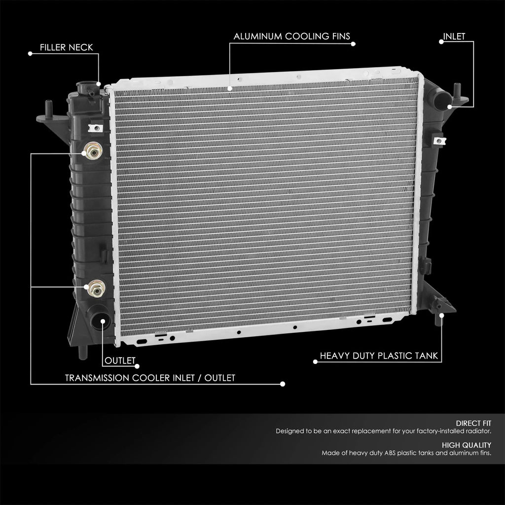Aluminum Cooling Radiator for Ford Thunderbird Mercury Cougar (1994–1997)
