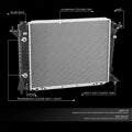 Aluminum Cooling Radiator for Ford Thunderbird Mercury Cougar (1994–1997)