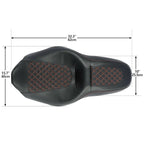 Driver Passenger Seat for Harley Touring Electra Road King Glide (2009–2023)