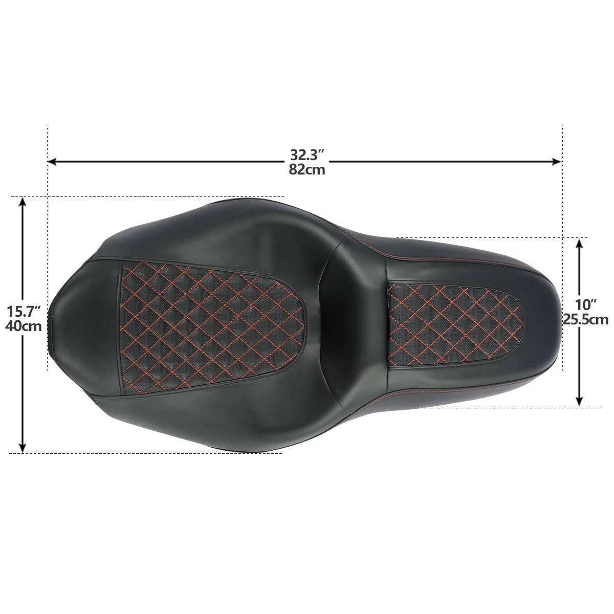 Driver Passenger Seat for Harley Touring Electra Road King Glide (2009–2023)