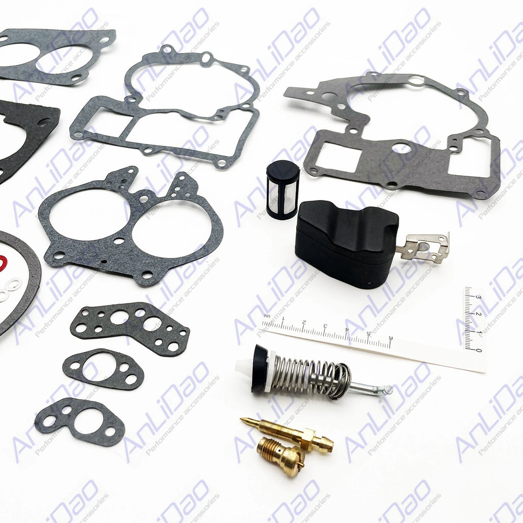 Carburetor Rebuild Kit for Mercruiser (3302-804844002, 76086, 8109291, 9043, 90611)