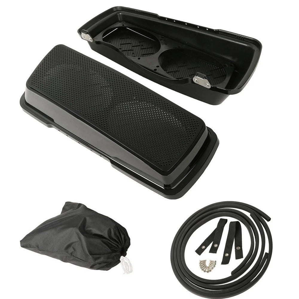 Saddlebag Dual 6x9 Speaker Lids for Harley Davidson Touring FLHR (1993–2013)