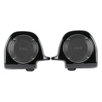 Lower Fairings 6.5'' Speakers Grills Box Pods for Harley Touring (1988-2013)
