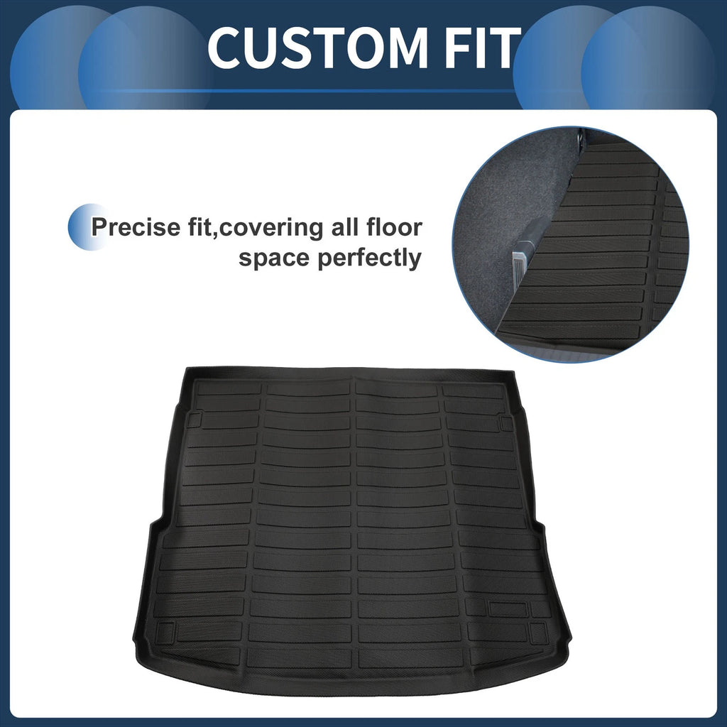 Trunk Mat for Audi Q5 SQ5 (2018–2025) TPE Cargo Liner Replacement Black