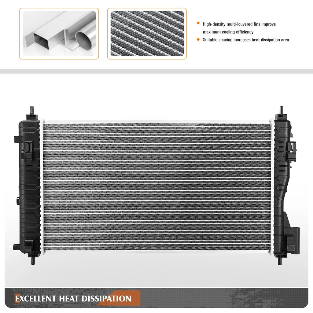 Aluminum Cooling Radiator DPI-13587 for Chevy Impala/Buick Regal (2013–2019)