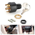 Push To Choke Ignition Switch for Boat Motor (Marine Compatibility)