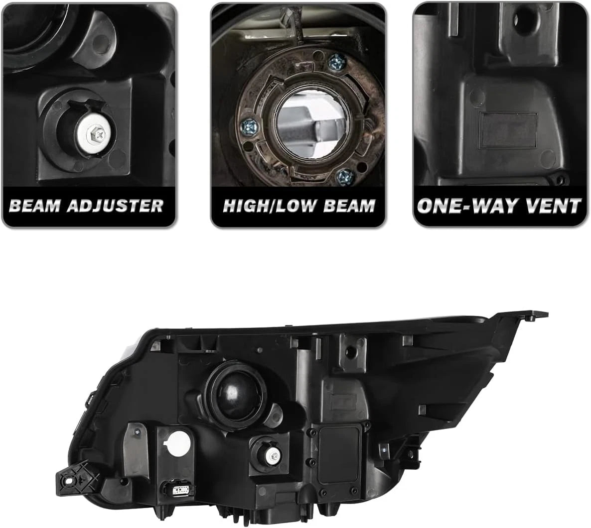 LED DRL Headlight for Ford Explorer Limited/XLT/Platinum (2016–2019) Right Side