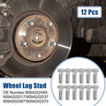 12 Pcs M12x1.5 Wheel Lug Studs for Lexus ES350 (2007–2012) No. 9094202049