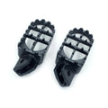 Gunmetal Black Motocross Foot Pegs for Suzuki RM80 (1993–2001)