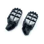 Gunmetal Black Motocross Foot Pegs for Suzuki RM80 (1993–2001)