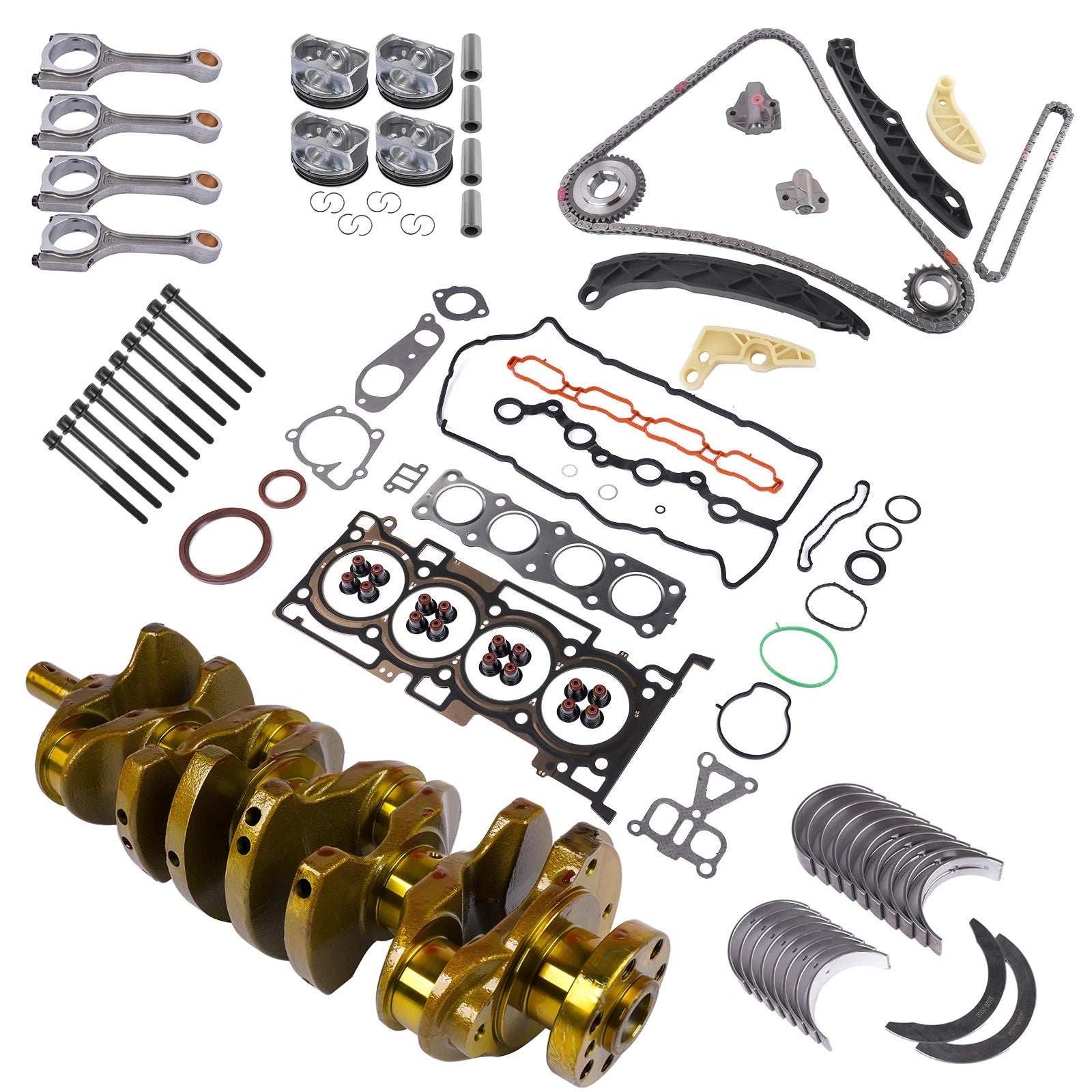 G4KJ Engine Rebuild Kit for Hyundai Tucson Kia Sportage (2017–2019) 2.4L L4