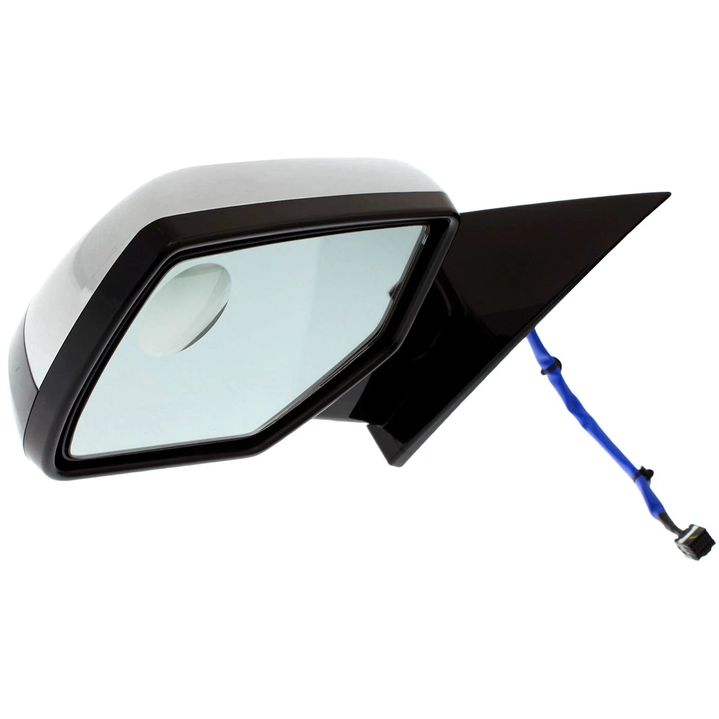 Left Side Chrome Mirror for Chevrolet (2015–2020) with Blind Spot Glass