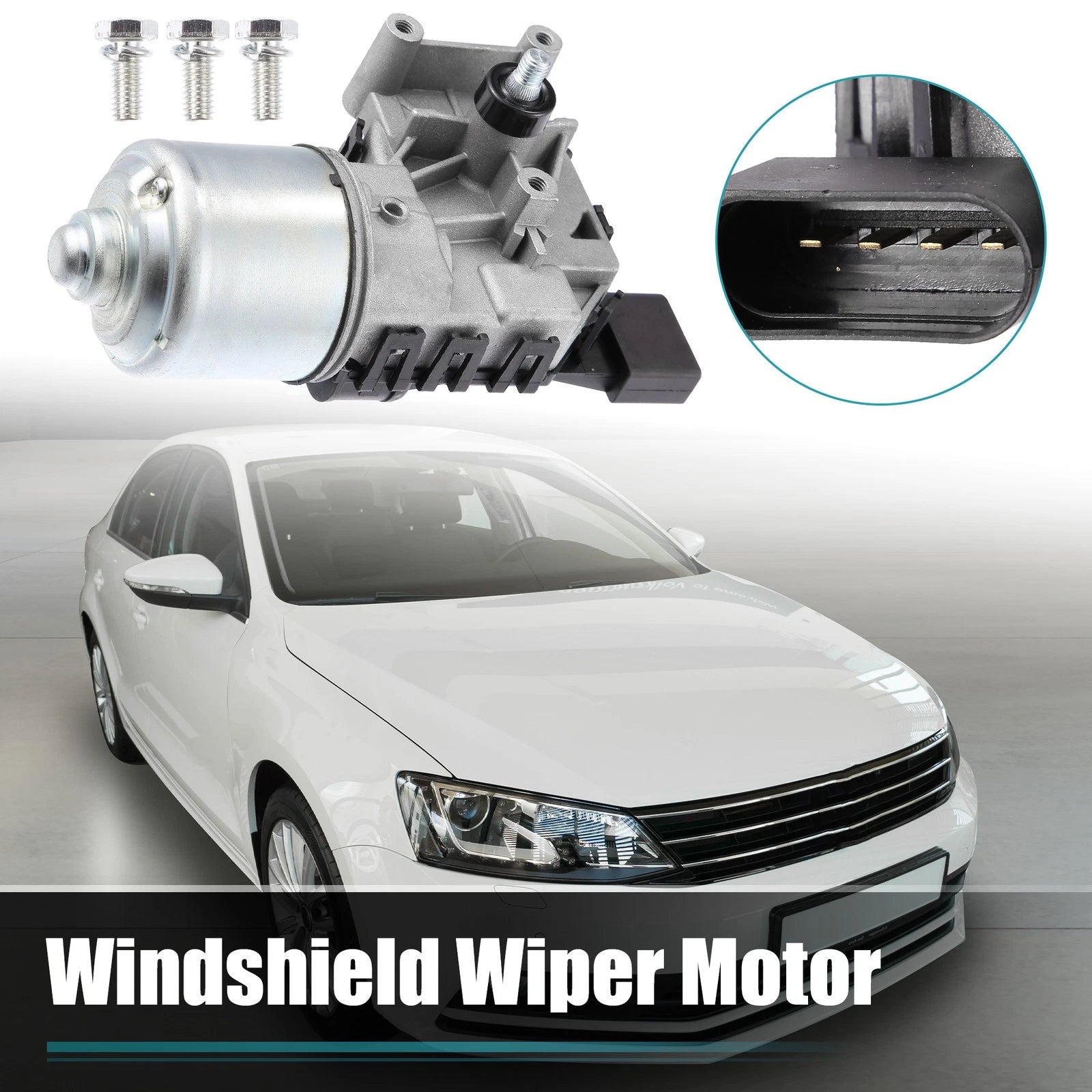 Windshield Wiper Motor for Volkswagen Jetta (2011–2015) 6R1955119A 5C6-955-113A
